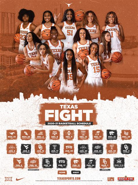 2020-21 Texas Women's Basketball Creative :: Behance