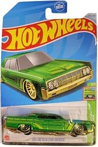 Amazon Hot Wheels Lincoln Continental Green Hw Slammed Toys Games