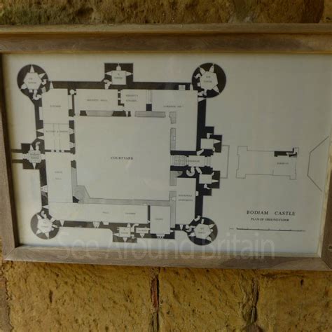 Bodiam Castle Floor Plan | Viewfloor.co