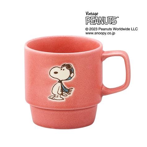 木箱入りマグ「スヌーピー」ニュアンスカラー（マグカップグラスコップ）｜ピーナッツpeanuts｜通販のベルメゾンネット