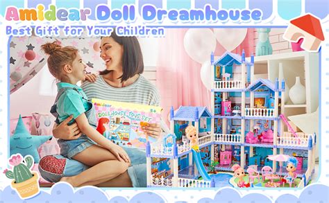 Amidear Dream Doll House Pisos Habitaciones Fiesta En La Piscina