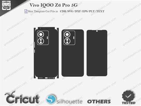 Vivo IQOO Z6 Pro 5G Skin Template Vector ARMOBILESKIN