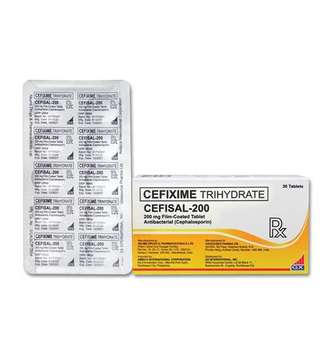 Cefisal 200 Mechanism Of Action MIMS Philippines