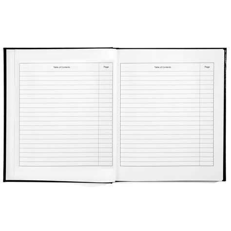 #3001HC Black Cover – Laboratory Notebook – Scientific Notebook Company