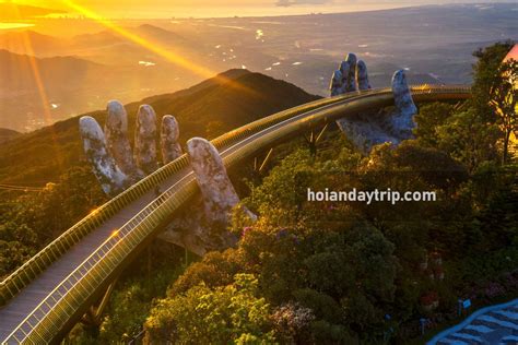 ba na hillsgolden bridge   chan  port hoian day trip company