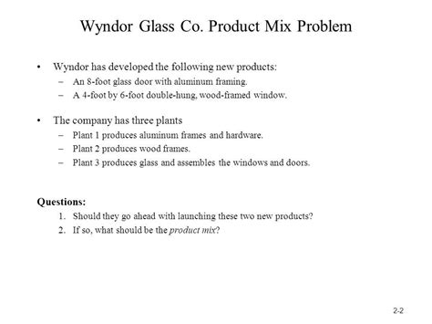 Table Of Contents Chapter Linear Programming Basic Concepts The