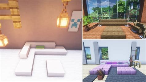 Hanging Couch Design In Minecraft Tbm Thebestmods