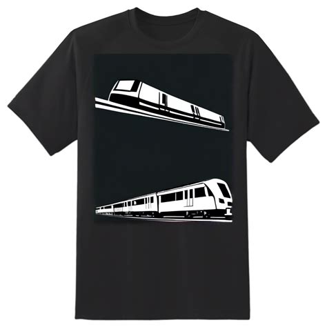 👕 Train Tracks Vector Art