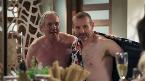 Auscaps Matt Wilson Ryan Moloney Chris Milligan And Alan Fletcher Nude In Neighbours Episode