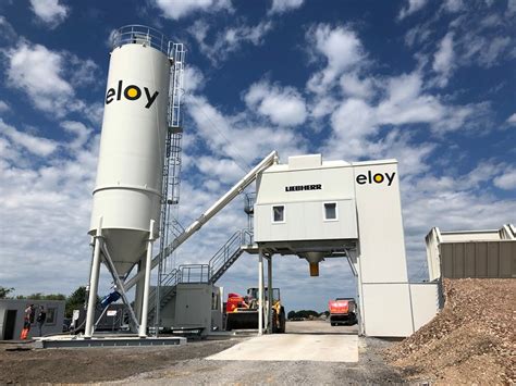 Nouvelle centrale à béton Eloy