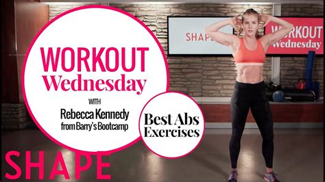 Best Abs Exercises Workout Wednesday Shape Youtube