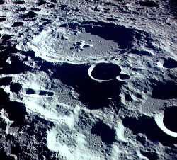 one giant leap | lunar craters on dark side