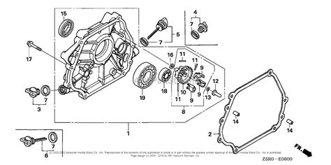 Honda Engines GX390U1 VXG ENGINE JPN VIN GCANK 1000001 Parts Diagram