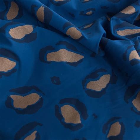 Imprim S Rie Maillot De Bain Motif L Opard Bleu Turquoise Et Or Idonim Lingerie