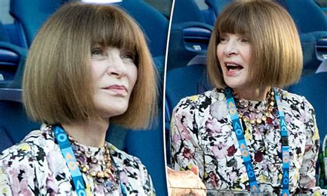 Anna Wintour Shows Off Her Age Defying Visage Without Sunglasses At The