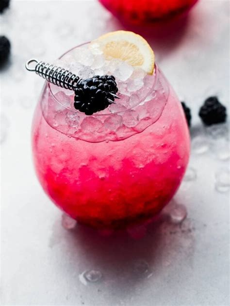 Gin Blackberry Bramble Cocktail Platings Pairings