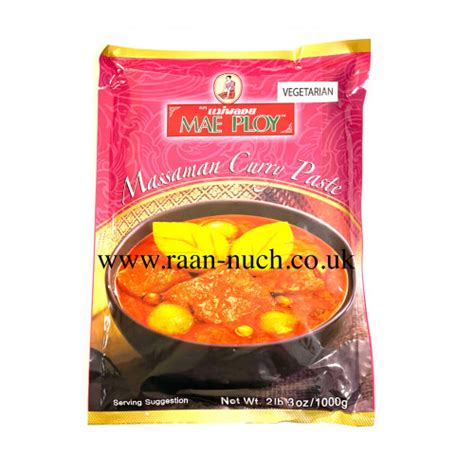 Mae Ploy Massaman Curry Paste Vegetarian Kg