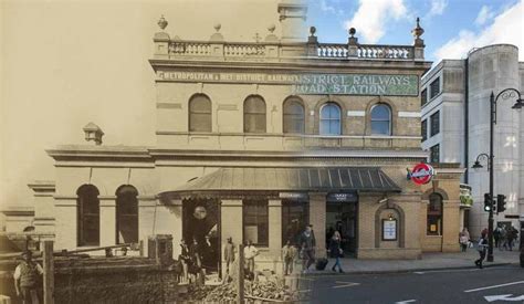 Gloucester Road Station 1868 and 2014. | London museums, London ...