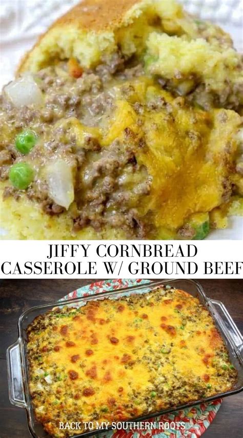 Mexican Cornbread With Ground Beef