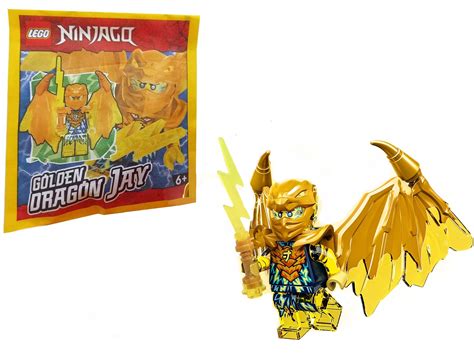 LEGO Ninjago Crystallized Jay Golden Dragon broń 892302