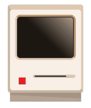 Old Computer Screen Vector Art PNG Images | Free Download On Pngtree