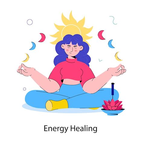 Premium Vector Check Out Doodle Mini Illustration Of Energy Healing