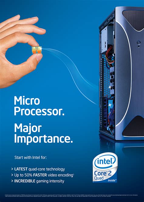 Intel Micro Processor Campaign Behance