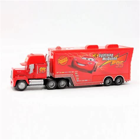 Lightning Mcqueen Mack Truck Toy Disney Pixar Cars Toys Pcs