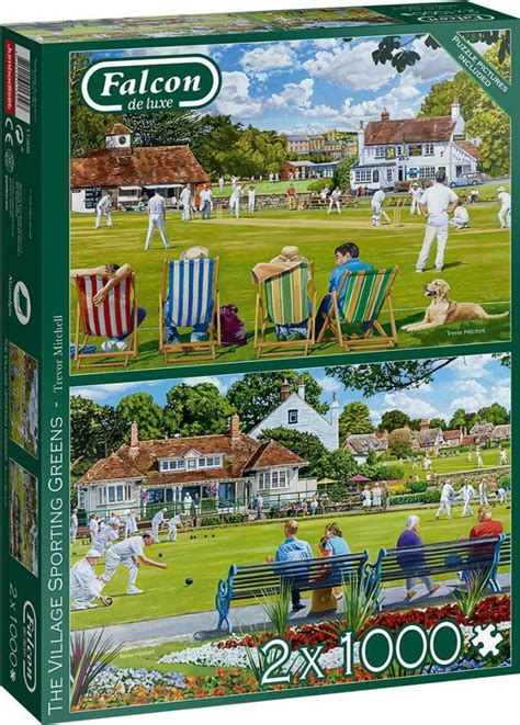 Falcon De Luxe Legpuzzel The Village Sporting Greens X