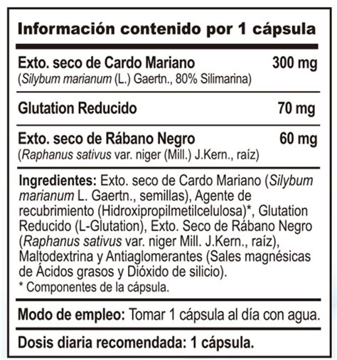 MEGA SILYMARIN 240 Biocare Y Acacia Profesionales Productos Naturales