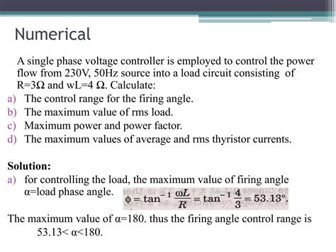 Single phase ac voltage controller | PPTX 