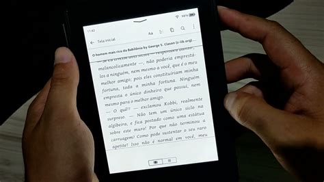 Como Aumentar O Tamanho Da Letra No Kindle Youtube