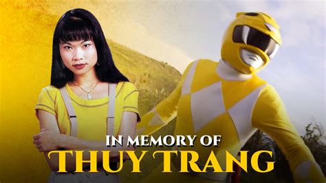 Power Rangers Recordando A Thuy Trang La Ranger Amarilla Youtube