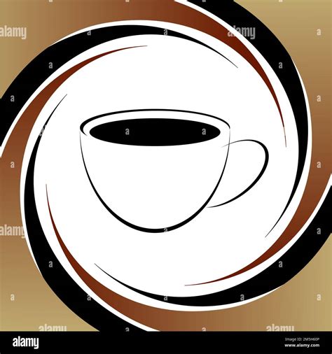 Coffee cup background Stock Vector Image & Art - Alamy