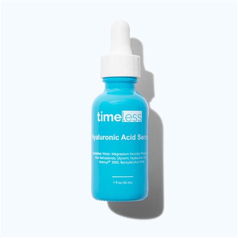 Best Hyaluronic Acid with Vitamin C and Matrixyl®️ 3000 Serum – Timeless Skin Care