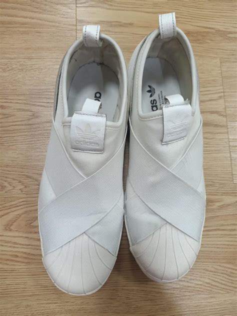 Adidas Slip On Shoes Women S Fashion Footwear Sneakers On Carousell