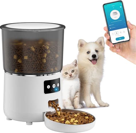 Mcswkey Dispensador De Alimento Para Mascotas L Dispensador Smart