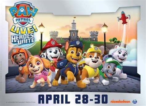 Paw Patrol Live Heroes Unite Mpls Downtown Council