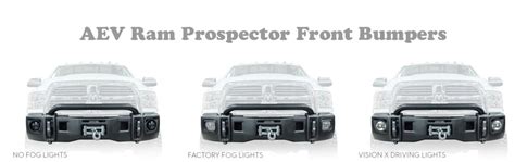 Aev Ram Prospector Front Bumpers Northwest Chrysler Jeep Dodge