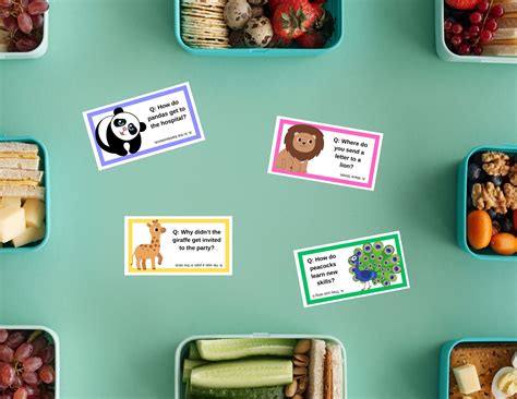 funny animal lunch note