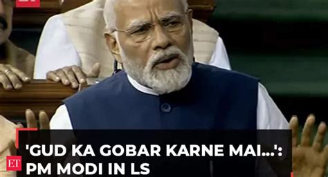 Narendra Modi Gud Ka Gobar Karne Mai Pm S Jibe At Adhir Ranjan