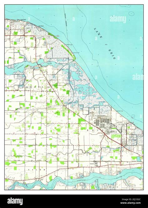 Lacarne Ohio Map United States Of America By Timeless