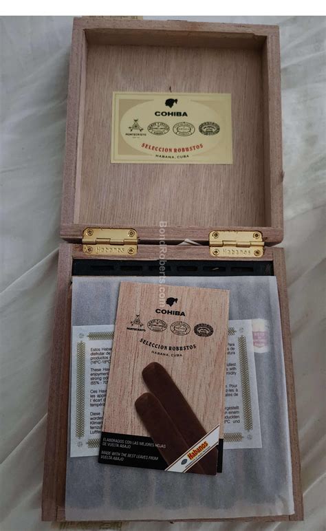 Habanos Robusto Selección Robustos 2005 Selection Box of 5 cigars