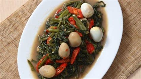 Resep Tumis Kangkung Tauco Telur Puyuh Untuk Sarapan Atau Makan Siang