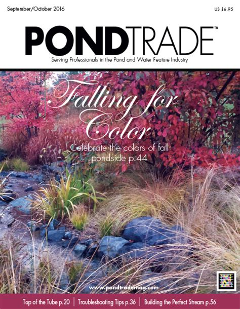 September October Pond Trade Magazine