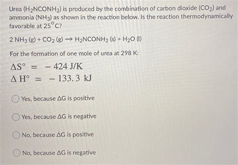 Solved Urea H Nconh Is Produced By The Combination Of Chegg