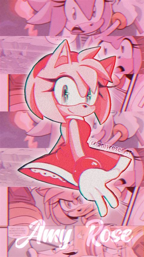 Amy Rose Wallpaper Edit Amy Rose Sonic And Amy Amy The Hedgehog The