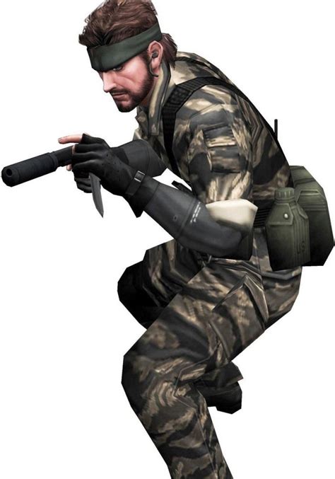 Naked Snake Big Boss Metal Gear Solid Snake Eater Sq Tts