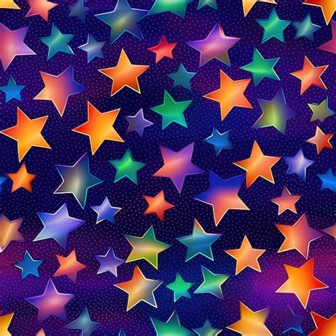 Premium Photo | Colorful stars background