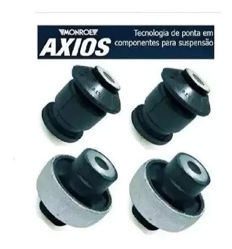 Kit 4 Buchas Bandeja Balança Fiat Stilo Bravo Original Axios